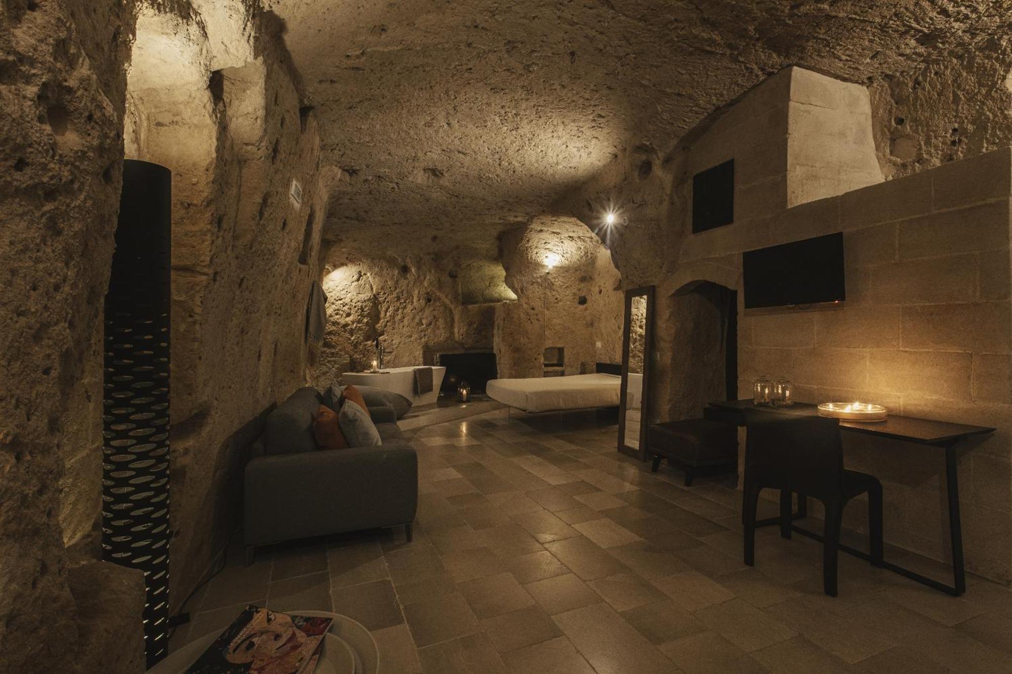 Aque Cave Hotel Matera Ngoại thất bức ảnh